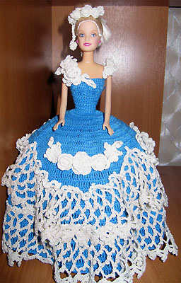 Вязаное платье Мисс март 1992 г