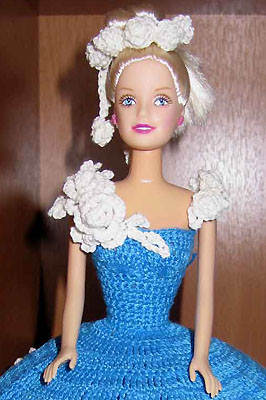 Вязаное платье Мисс март 1992 г