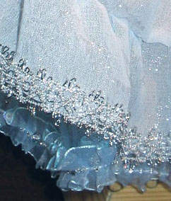 Принцесса Голубой льдинки - низ платья