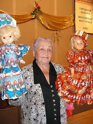 Московская мастерица-2006 Куклы Софьи Николаевны в оригинальных нарядах