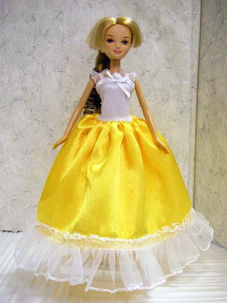 Бальные платья для кукол 27 см